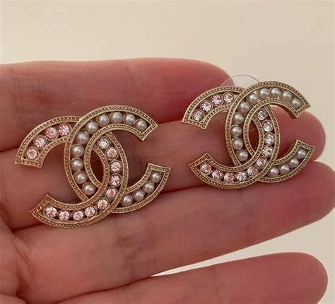 what are chanel earrings made of|chanel earrings authenticity.